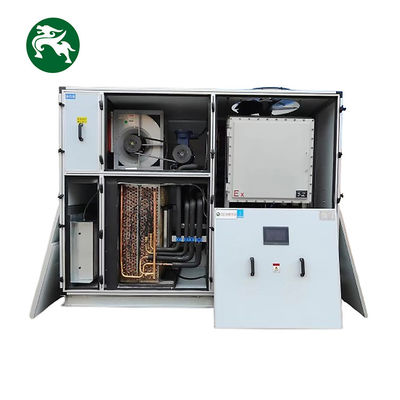 Condensatie-warmteherstel 10 pk DX geïntegreerde dakpakket met explosiebestendige ventilatormotor