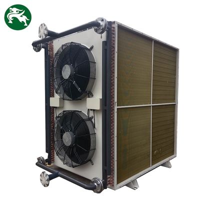 Efficiënte warmteafvoer Verticale droge koeler HVAC met ventilator Custom Design voor gebruik aan zee