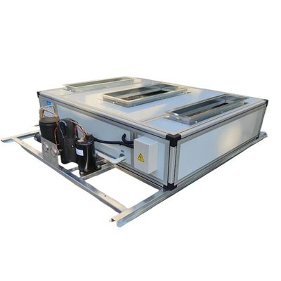 1-5HP Super Slim Plafond Hangend Watergekoeld DX Air Handling Unit Luchtzuivering HVAC Voor Industrieel