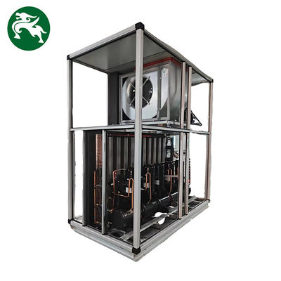 60 pk watergekoelde DX-eenheid met constante temperatuur en vochtigheid geïntegreerd voor industriële doeleinden
