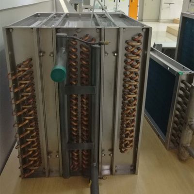 Hoogwaardige U-vormige warmtepijp Energiebesparende AHU-warmtewisselaar voor ziekenhuis