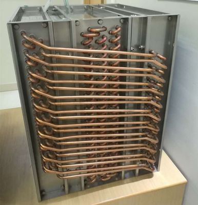 Hoogwaardige U-vormige warmtepijp Energiebesparende AHU-warmtewisselaar voor ziekenhuis