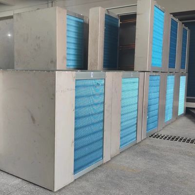 2300CMH Wrap Around Heat Pipe U-vormig met verwarming en koeling spoel Air HVAC warmtewisselaar