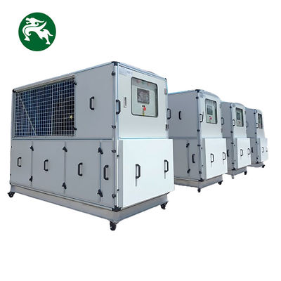 Subways 15HP handig mobiele luchtbehandelingsunit met wielen geschikt watergekoeld HVAC