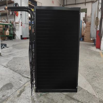 Verdunning van koperen buizen met scharnieren Elektroforese Zwart voor luchtbehandeling