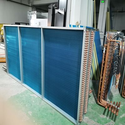 Endothermische koperbuis Aluminiumfin verdamper voor Ahu-eenheid