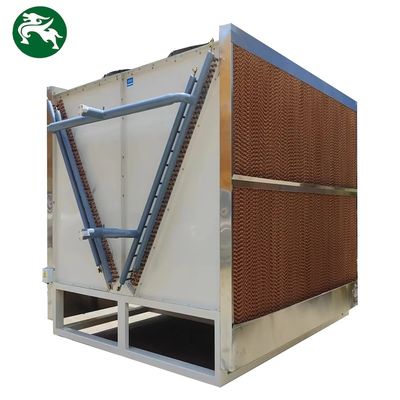 Grote luchtgekoelde koelmachine koperbuis aluminium vin voor koeling in raffinaderijen