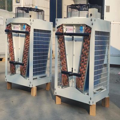 Warmteafvoer droog koeler met hoge efficiëntie EC ventilator voor machinefabriek