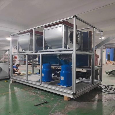 Geïntegreerde airconditioning kast Luchtbehandelingsunit Grootschalige voor de zware industrie