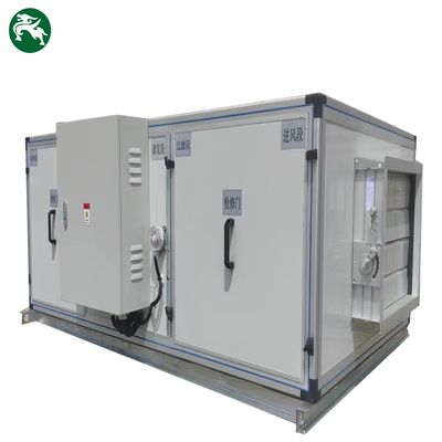 Modulair AHU-ontwerp voor schoonruimte Commerciële airconditioning Verwarming en koeling Type