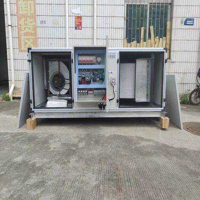 Modulair AHU-ontwerp voor schoonruimte Commerciële airconditioning Verwarming en koeling Type