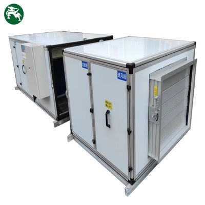 10 pk 20 pk 30 pk luchtgekoelde AHU met directe uitbreiding met enkele koeling voor een schoonruimte die wordt gebruikt in de farmaceutische industrie