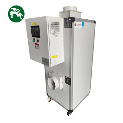 Verticale kast Type Rotary Dehumidifier Klein formaat Op maat gemaakt ontwerp met wielen voor gemakkelijke mobiliteit