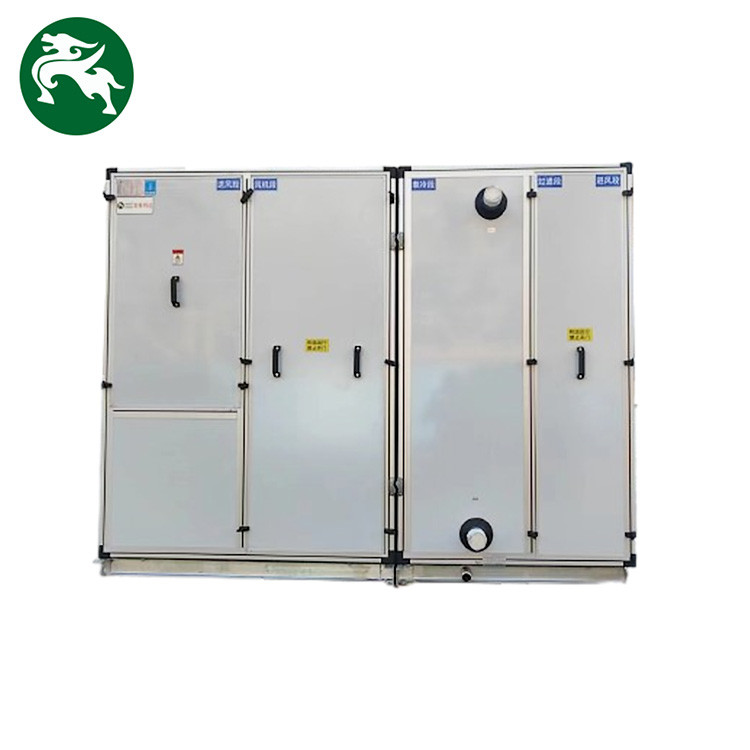 Lof-Noise Air Handling Unit High EER Koeling en verwarming HVAC Verticale installatie voor medische hygiëne