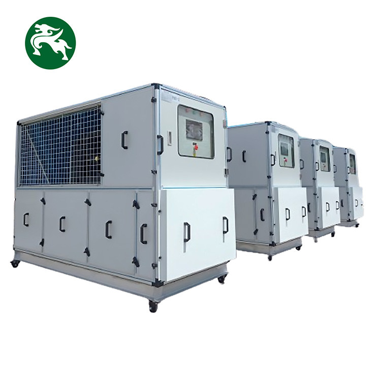 Subways 15HP handig mobiele luchtbehandelingsunit met wielen geschikt watergekoeld HVAC