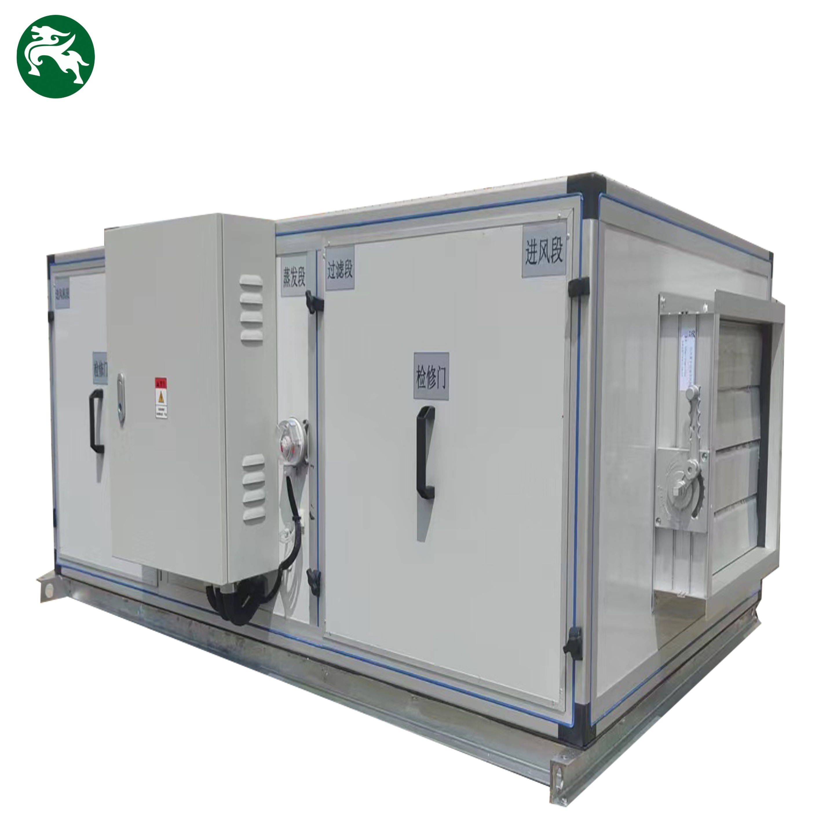 Modulair AHU-ontwerp voor schoonruimte Commerciële airconditioning Verwarming en koeling Type
